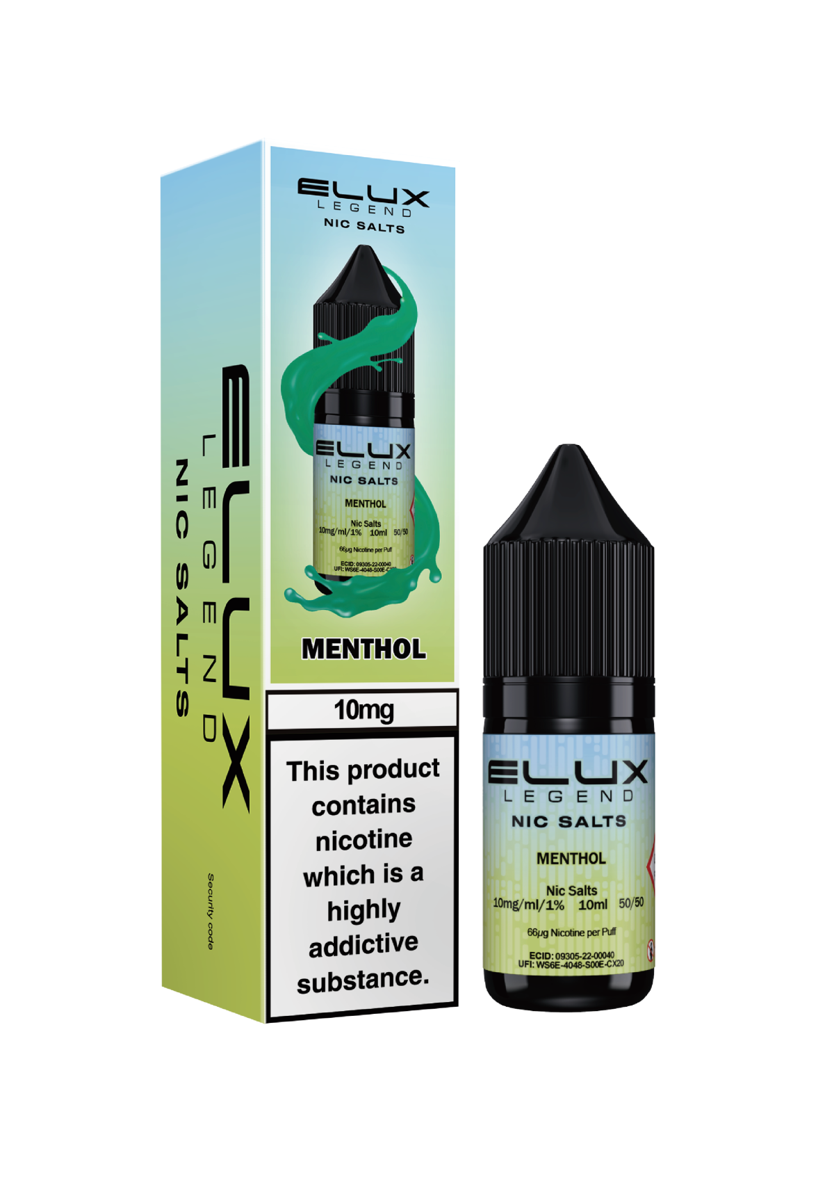 Menthol_cfcbd1a6-9068-4eef-bb7e-096ca95cdb62 Menthol - ELUX NIC SALT 10 MG - Image 1