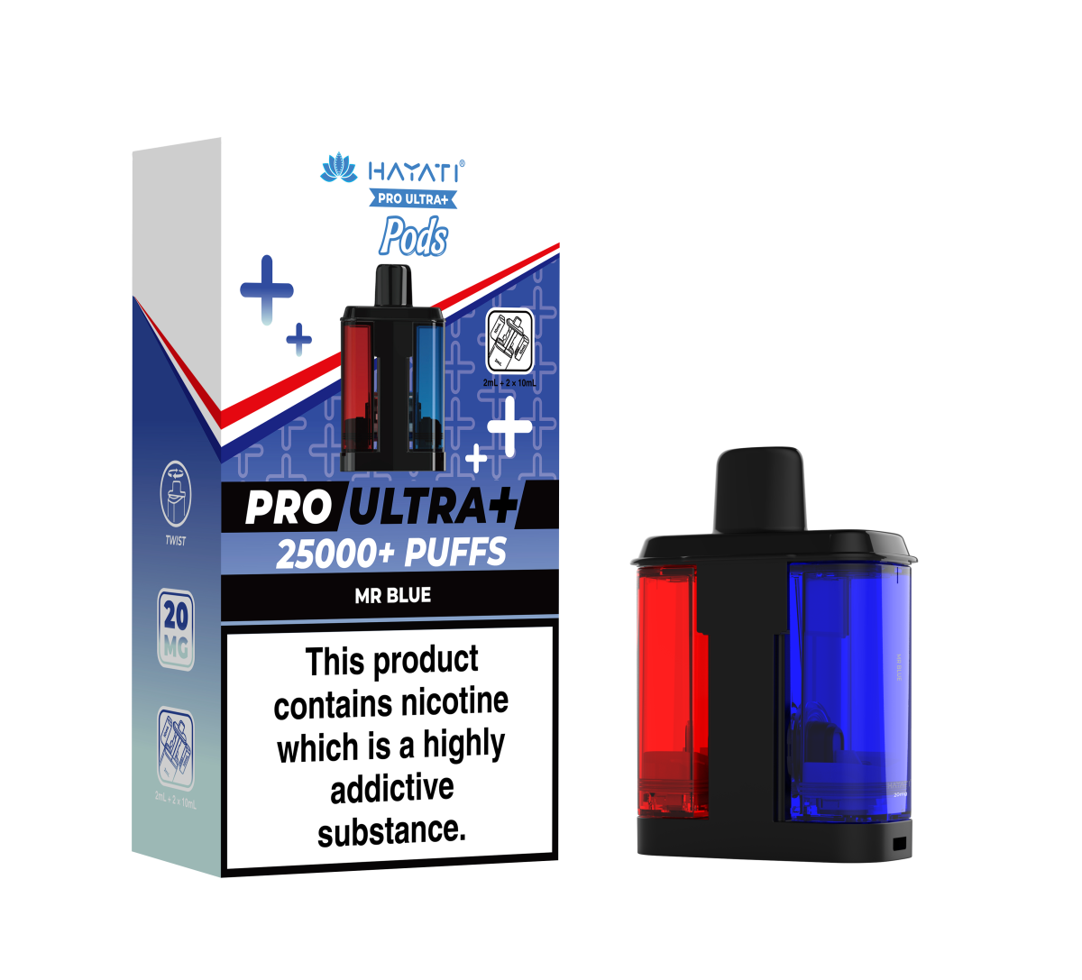 MrBlue_HayatiProUltra_Pods MR BLUE - HAYATI PRO ULTRA PODS 25K+ - Image 1