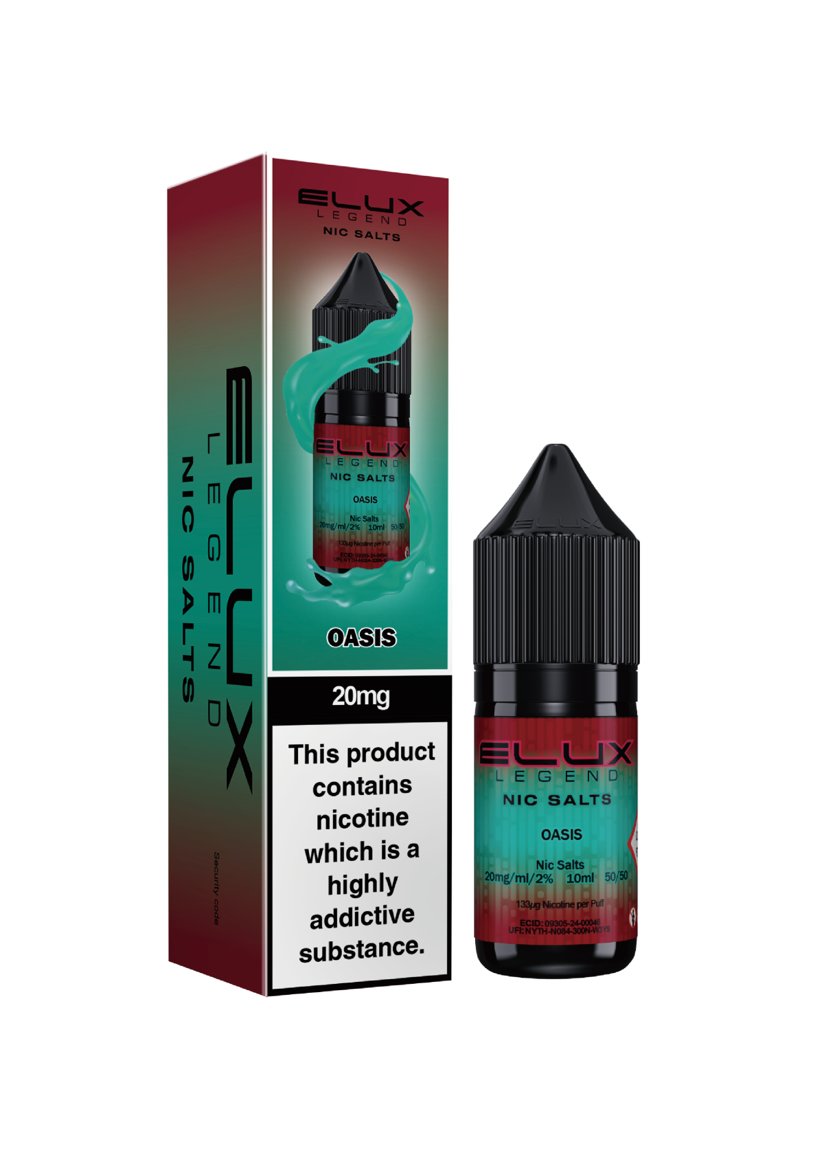Oasis - ELUX NIC SALT 10 MG - Image 1