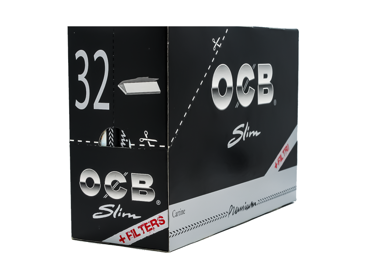 OCB BLACK SLIM + FILTERS - Image 1