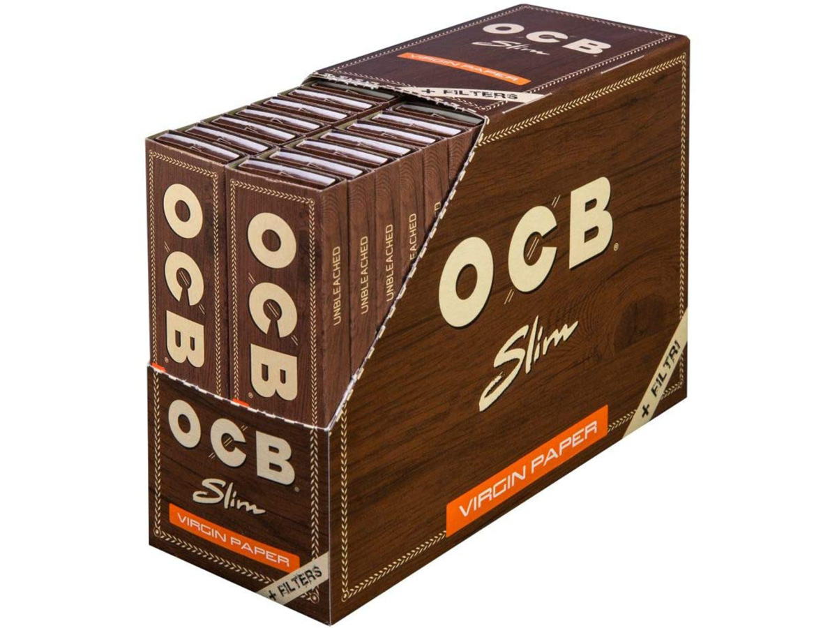 OCB BROWN SLIM + FILTERS - Image 1