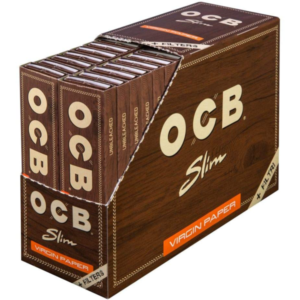 OCB BROWN SLIM + FILTERS