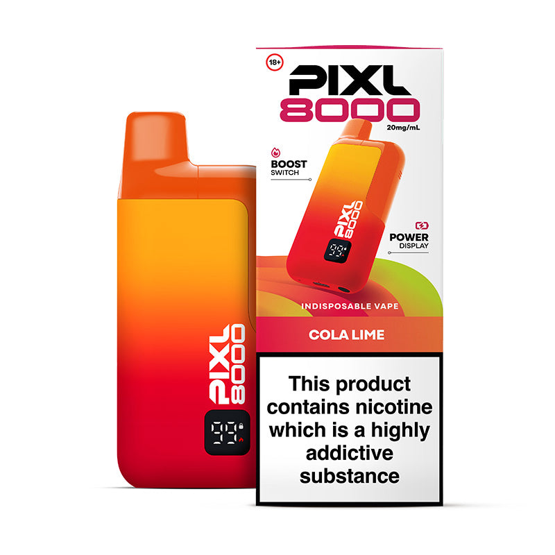 P8KColaLimeDevice_BoxW1F COLA LIME - PIXL 8000 KIT - Image 1