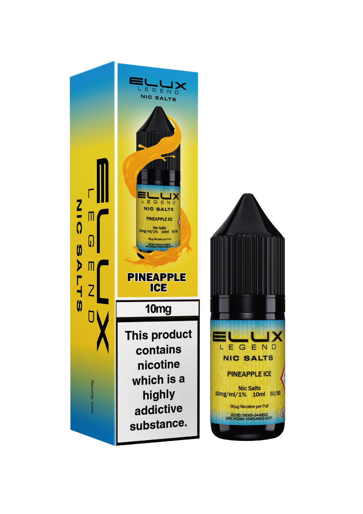 PINEAPPLEICE_4a712fb9-8b2b-4863-ae27-5dde9f4281a7 Pineapple Ice - ELUX NIC SALTS 20 MG - Image 1