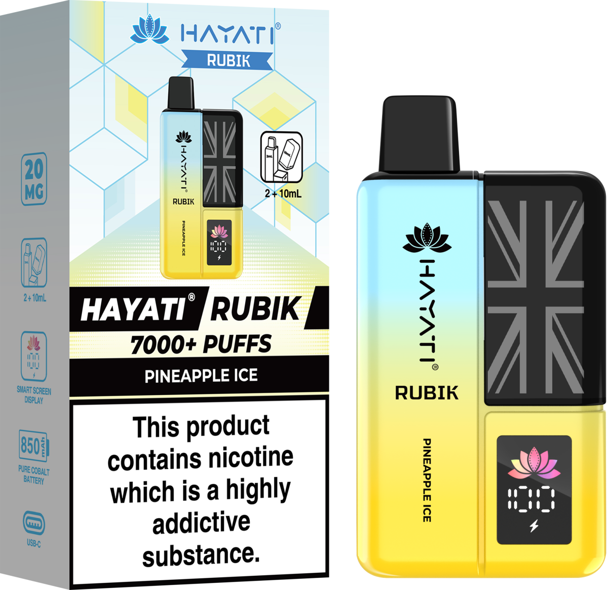 PineappleIce_HayatiRubik7000_f725509a-8dcd-4e39-af8c-0d0efbdf4bfa PINEAPPLE ICE - HAYATI RUBIK - Image 1