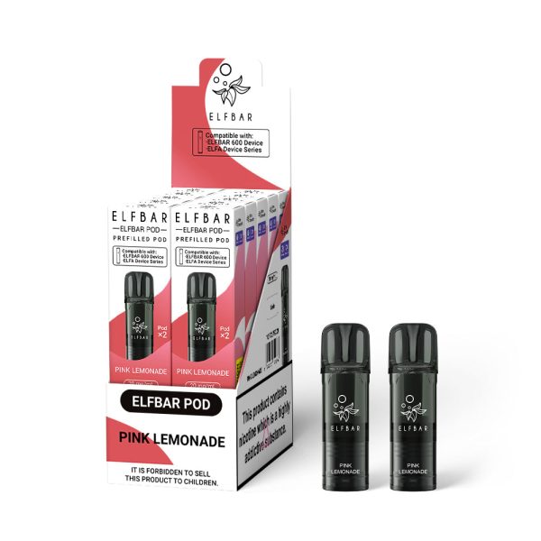 PINK LEMONADE - ELF BAR 600 POD
