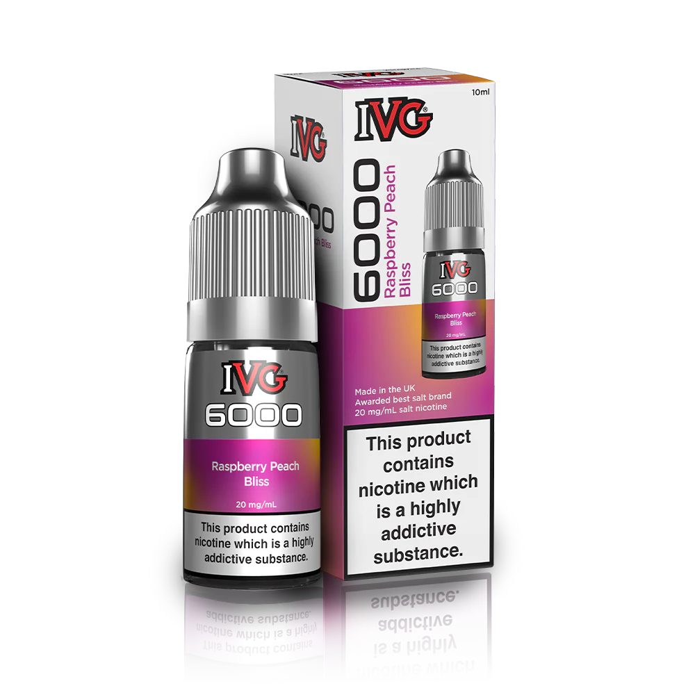 RASPBERRYPEACHBLISS-IVG6OOOE-LIQUIDS10MG_c100b783-3382-4b41-ab82-49f56b9f69cd RASPBERRY PEACH BLISS - IVG 6OOO E-LIQUIDS 20MG - Image 1
