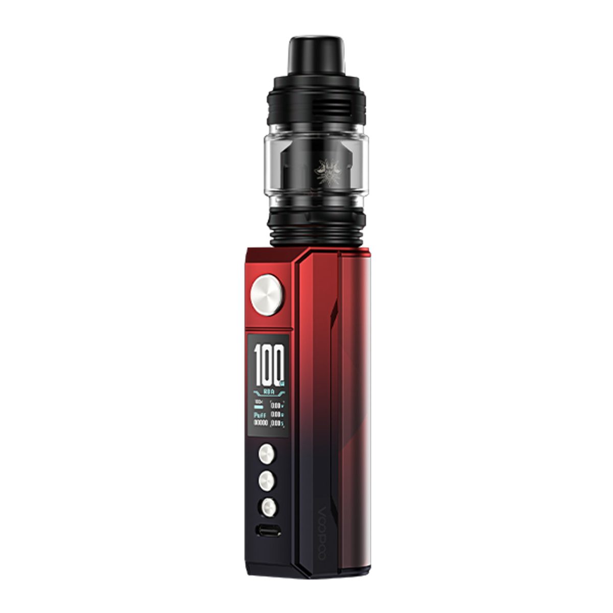 RED AND BLACK - VOOPOO DRAG M100 - Image 1