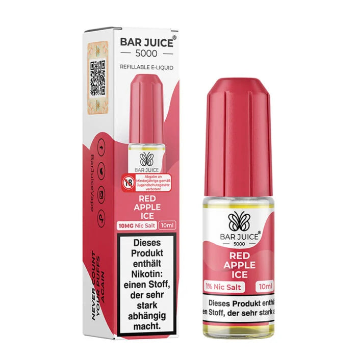 REDAPPLEICE-BARJUICE10MG RED APPLE ICE - BAR JUICE 10MG - Image 1