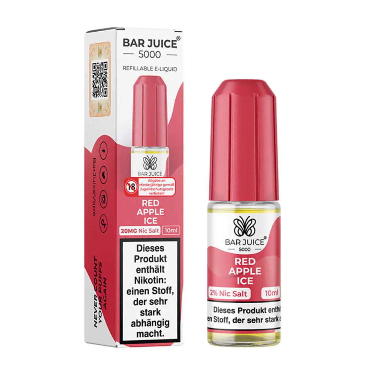 REDAPPLEICE-BARJUICE20MG RED APPLE ICE - BAR JUICE 20MG - Image 1