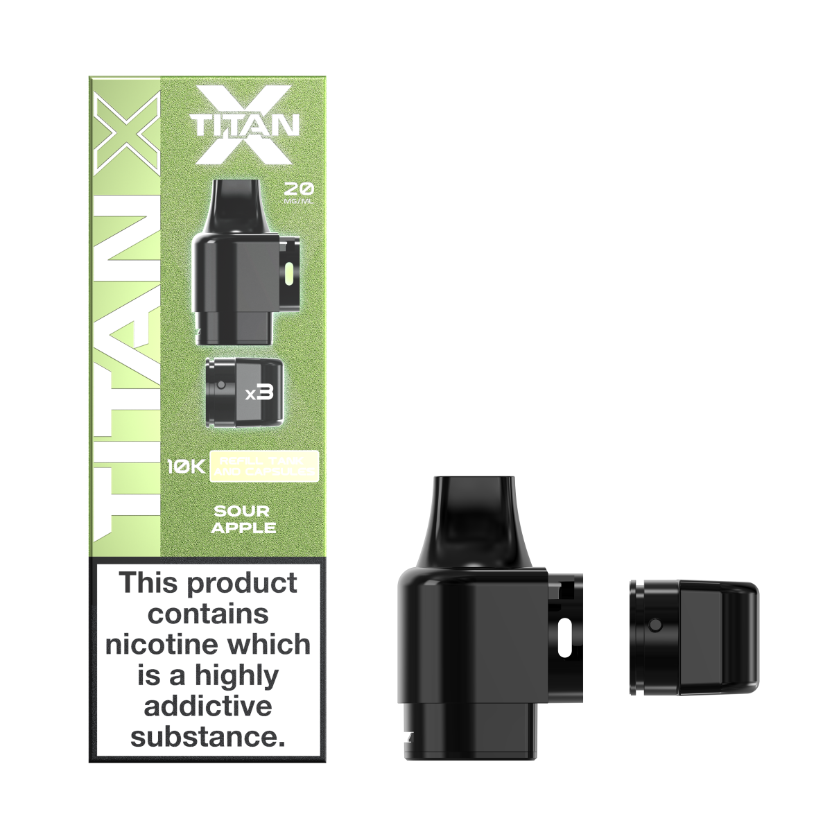 SOUR APPLE - TITAN X POD - Image 1