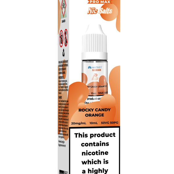 ROCKY CANDY ORANGE - HAYATI NIC SALTS 20 MG