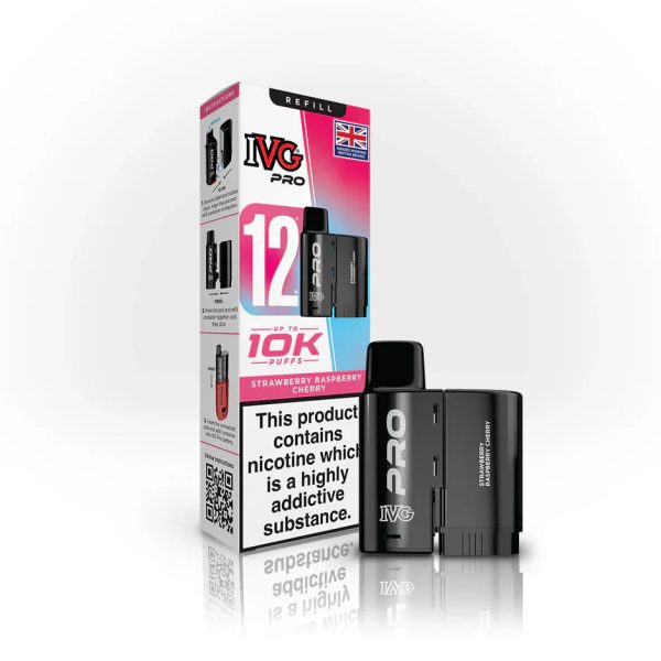 STRAWBERRY RASPBERRY CHERRY - IVG PRO PODS