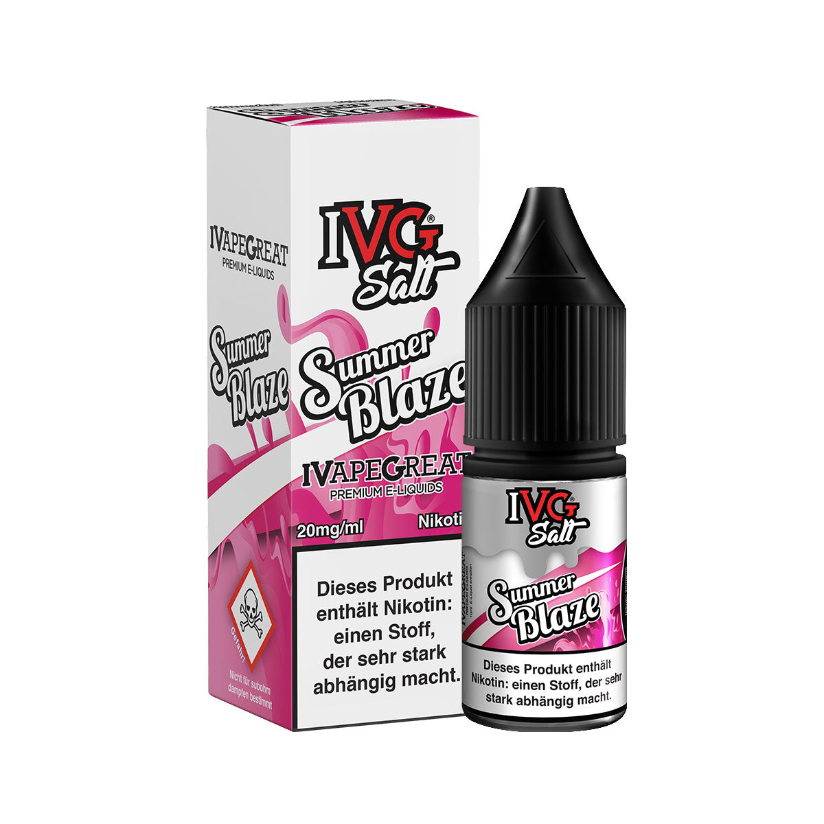 SUMMERBLAZE20MG-IVGSALTS10ML SUMMER BLAZE 20MG - IVG SALTS 10ML - Image 1