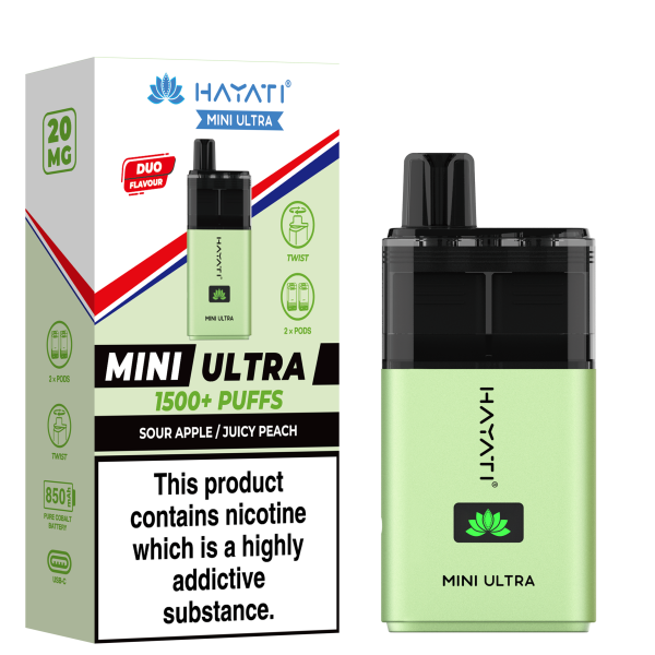 Sour Apple / Juicy Peach - MINI ULTRA