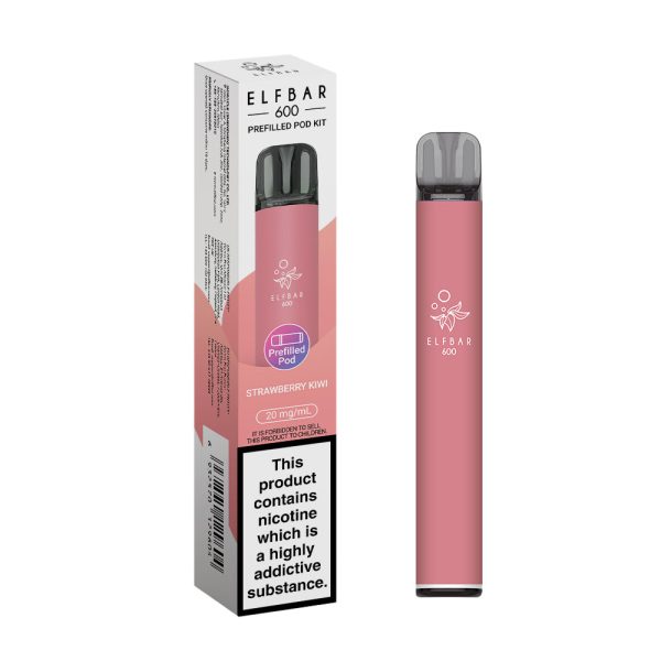STRAWBERRY KIWI - ELF BAR 600 PREFILLED POD KIT