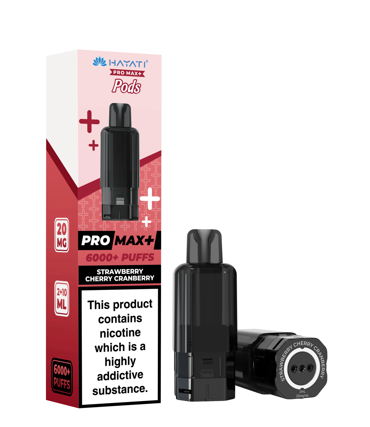 STRAWBERRY CHERRY CRANBERRY - PRO MAX + PODS - Image 1