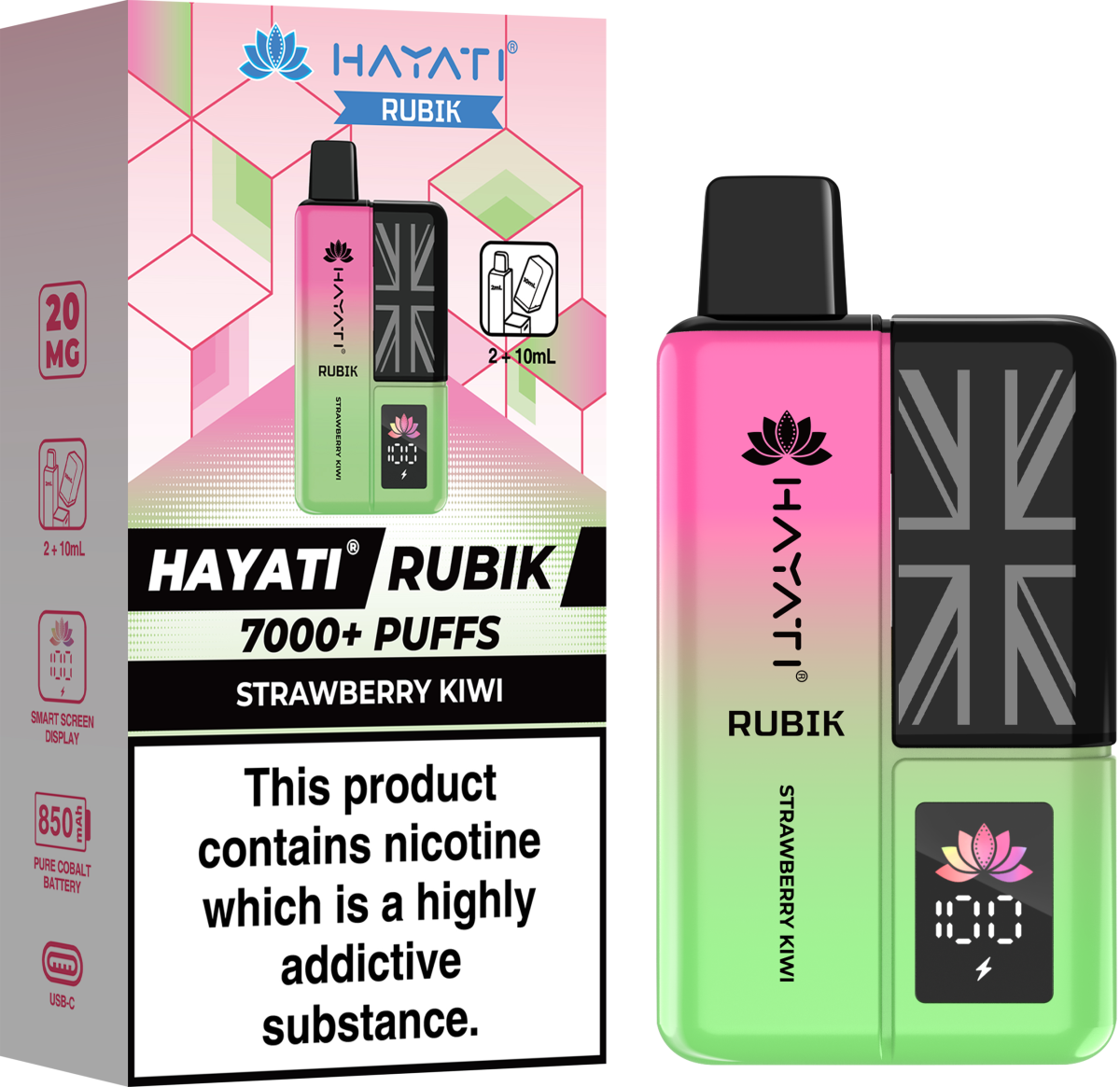 StrawberryKiwi_HayatiRubik7000 STRAWBERRY KIWI - HAYATI RUBIK - Image 1