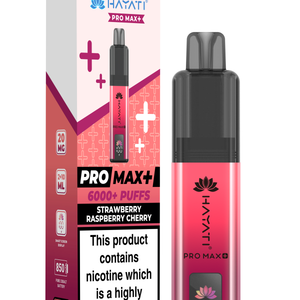 STRAWBERRY RASPBERRY CHERRY - PRO MAX +