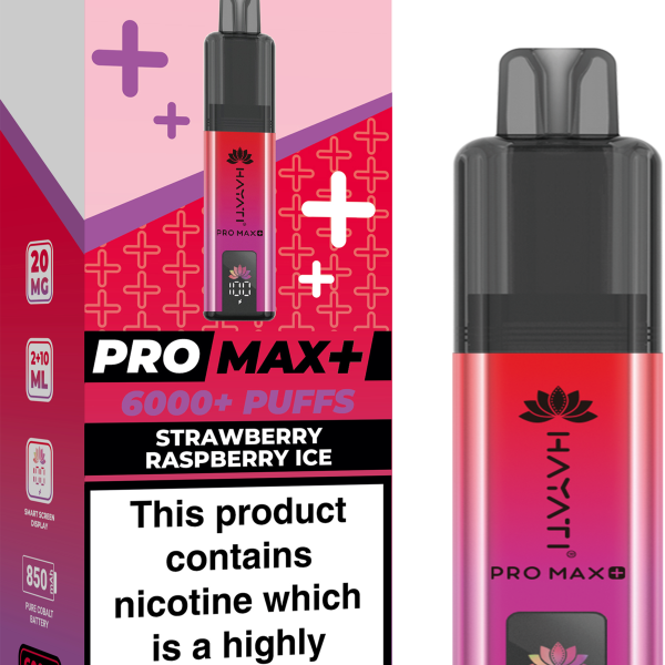 STRAWBERRY RASPBERRY ICE - PRO MAX +