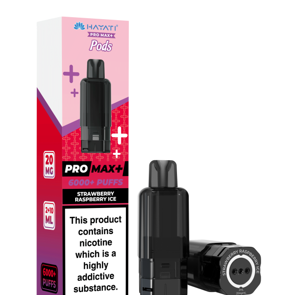 STRAWBERRY RASPBERRY ICE - PRO MAX + PODS