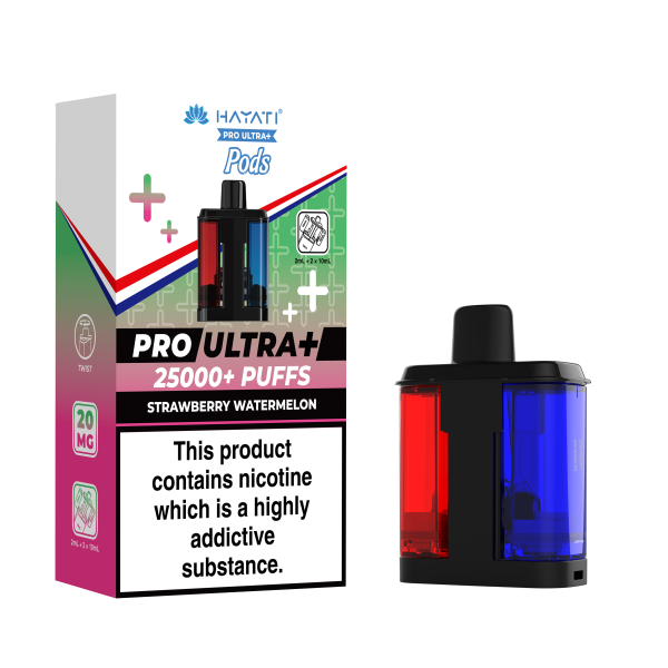 STRAWBERRY WATERMELON - HAYATI PRO ULTRA PODS 25K+