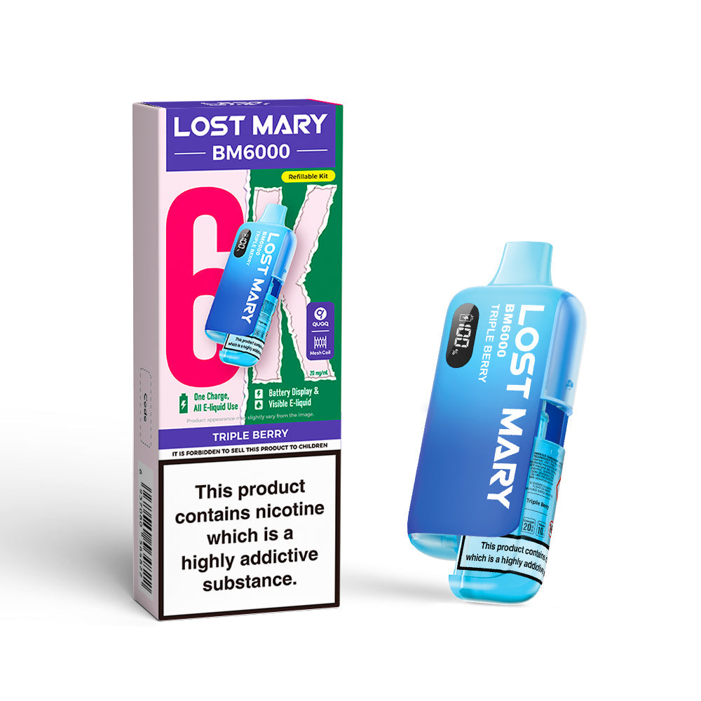 Triple-Berry_3 TRIPLE BERRY - LOST MARY BM6000 KIT - Image 1