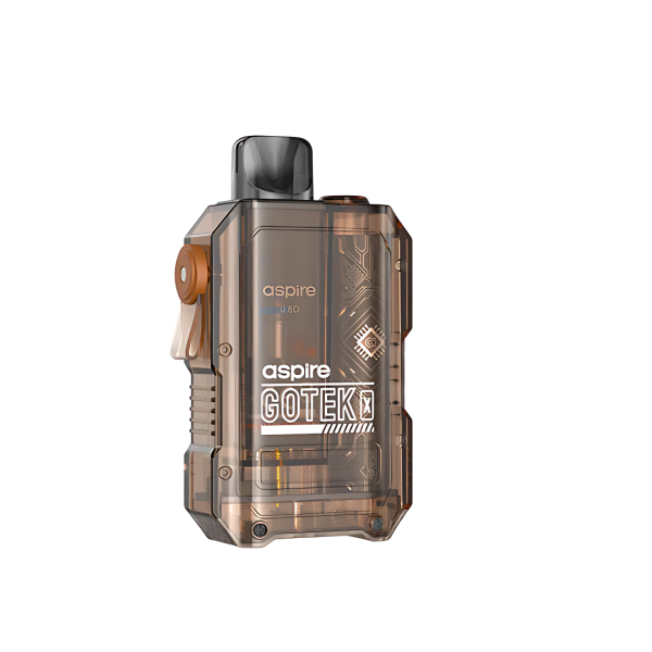 Aspire GoTek X Vape Pod Kit - Translucent Amber / ASPIRE
