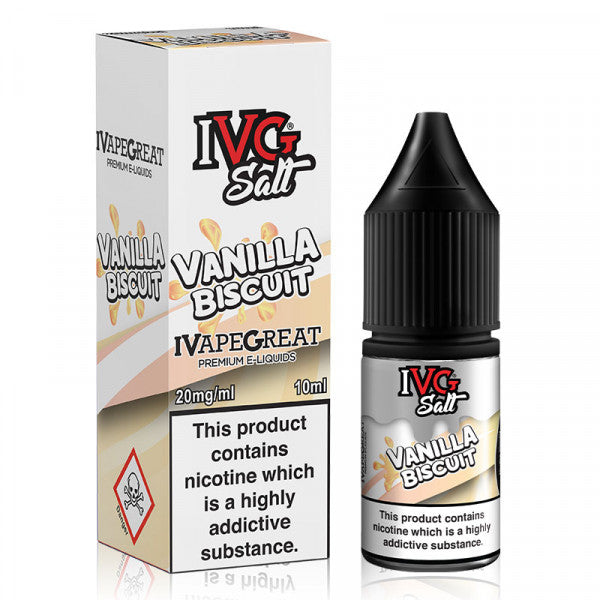VANILLA BISCUIT 20MG - IVG SALTS 10ML