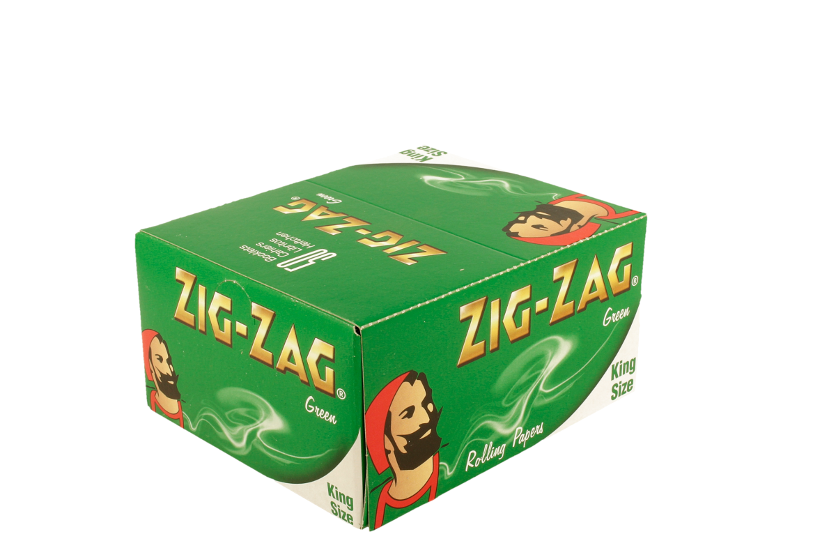 ZigZagGreenKing_2d_0020_2 ZIG ZAG GREEN KING SIZE - Image 1