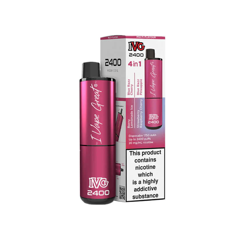 ivg2400-berry-edition-disposable-vape Berry Edition - IVG 2400 - Image 1