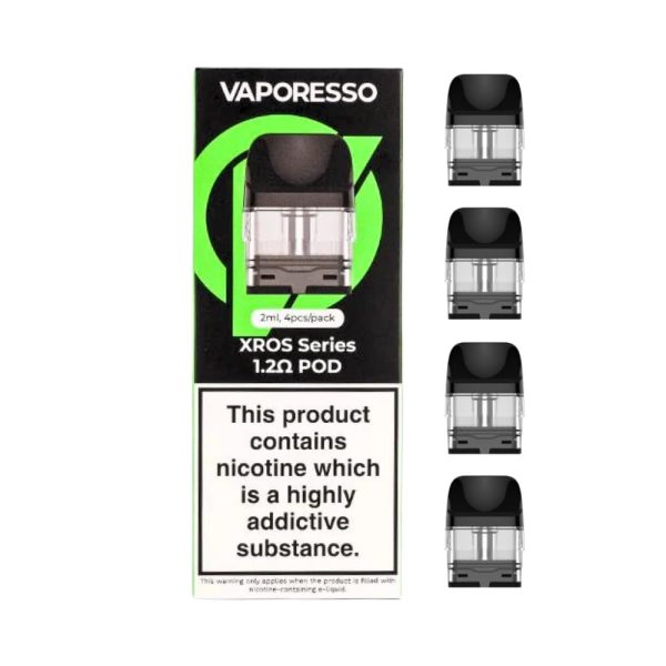 VAPORESSO REPLACEMENT PODS - 1.2 PACK OF 4