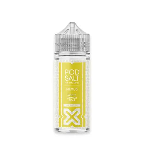 WHITE GUMMY BEAR - POD SALT JUICE E-LIQUID 100ML