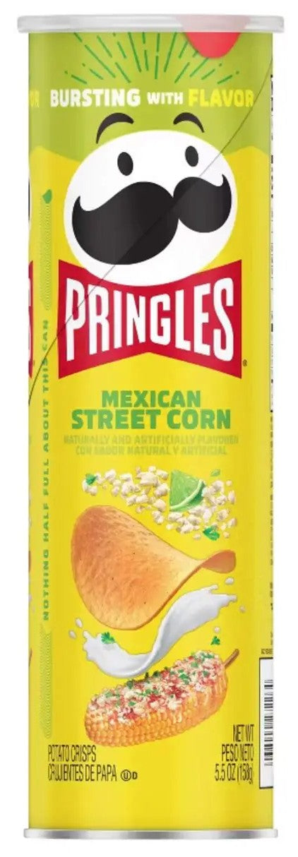 2D51EA19-9CEE-4A03-8B9D-00CF77CA8960 PRINGLES MEXICAN STREET CORN FRIES 5.5oz - Image 1