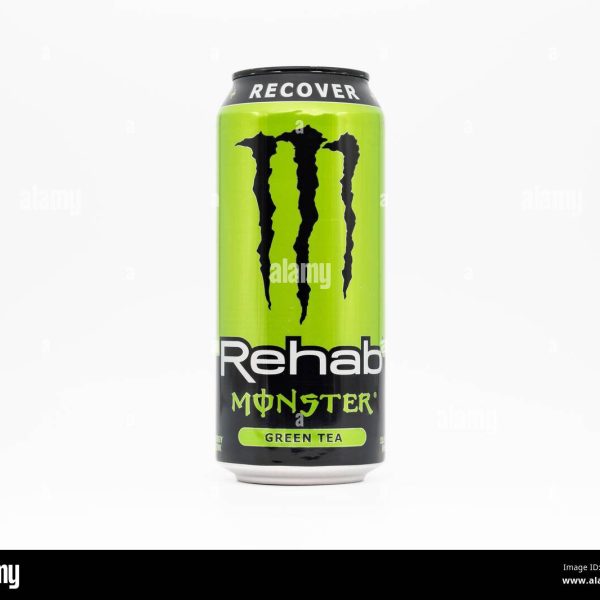 MONSTER REHAB GREEN TEA USA 458ML