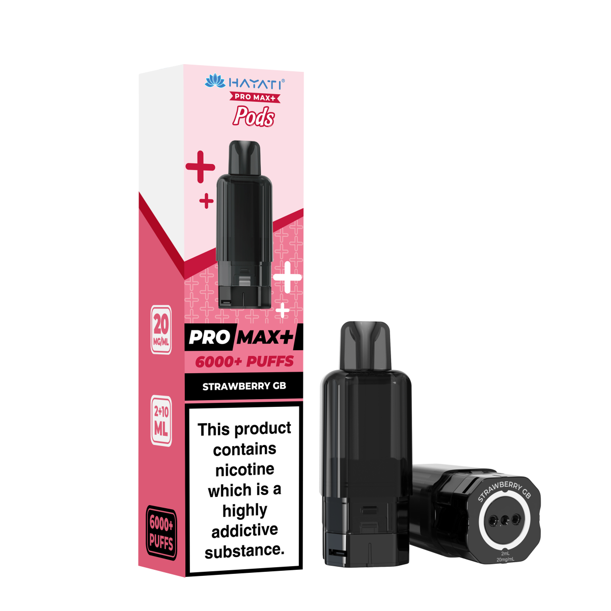 StrawberryGB_HayatiProMax_Pods6000 STRAWBERRY GB - PRO MAX + PODS - Image 1